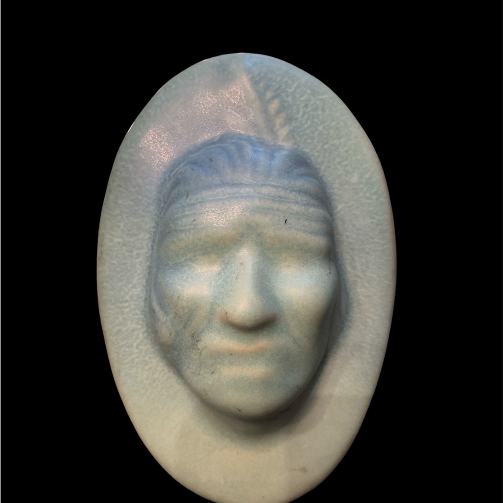 Van Briggle Indian A Ya Ni (Big Buffalo)